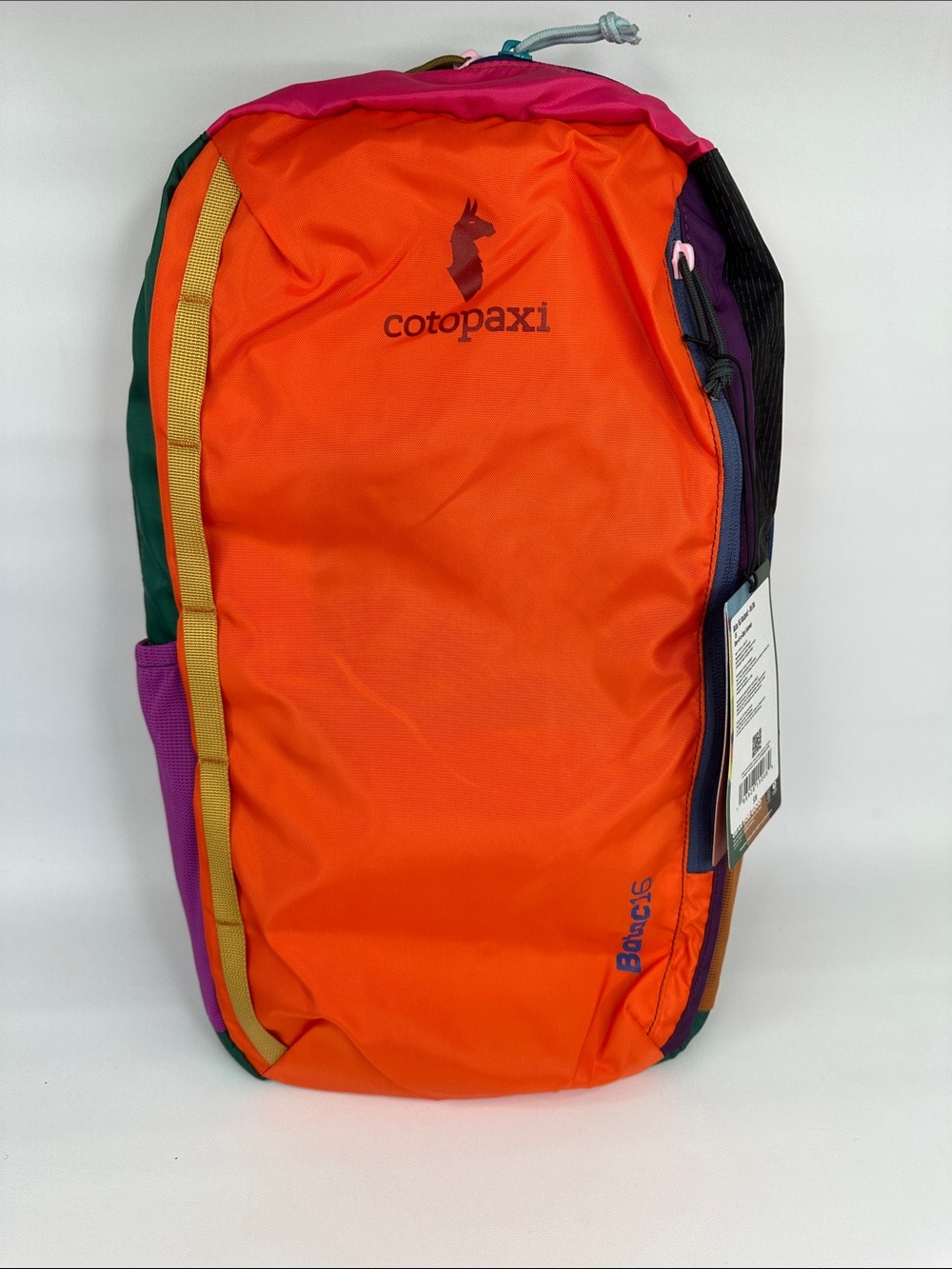 Cotopaxi Batac Del Día 16L Backpack One-of-a-Kind Multicolor Lightweight Daypack